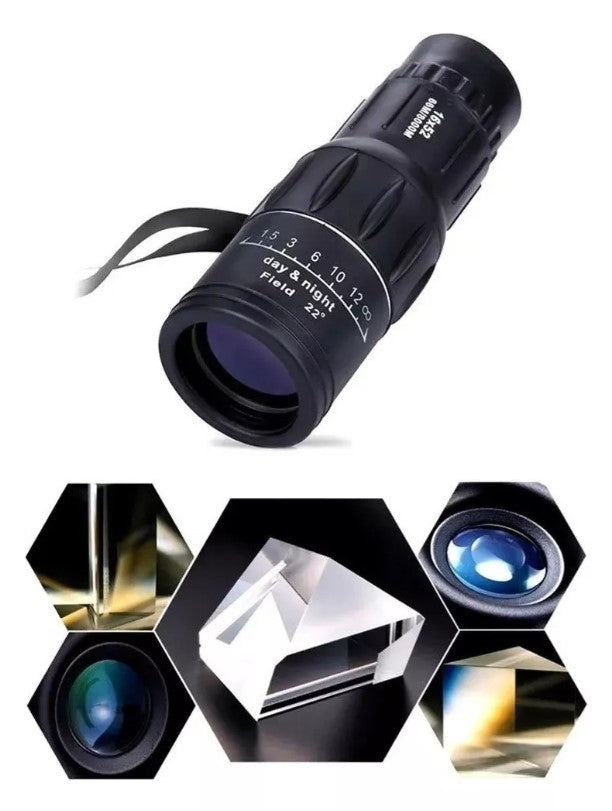 TEL16X  Telescopio Monocular 16x52.